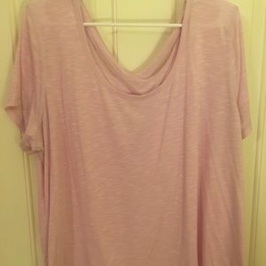 Lavender work out tee